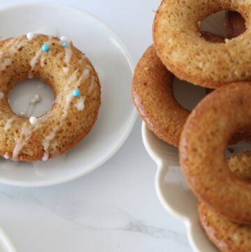 Baked Vanilla Donuts Gluten Free
