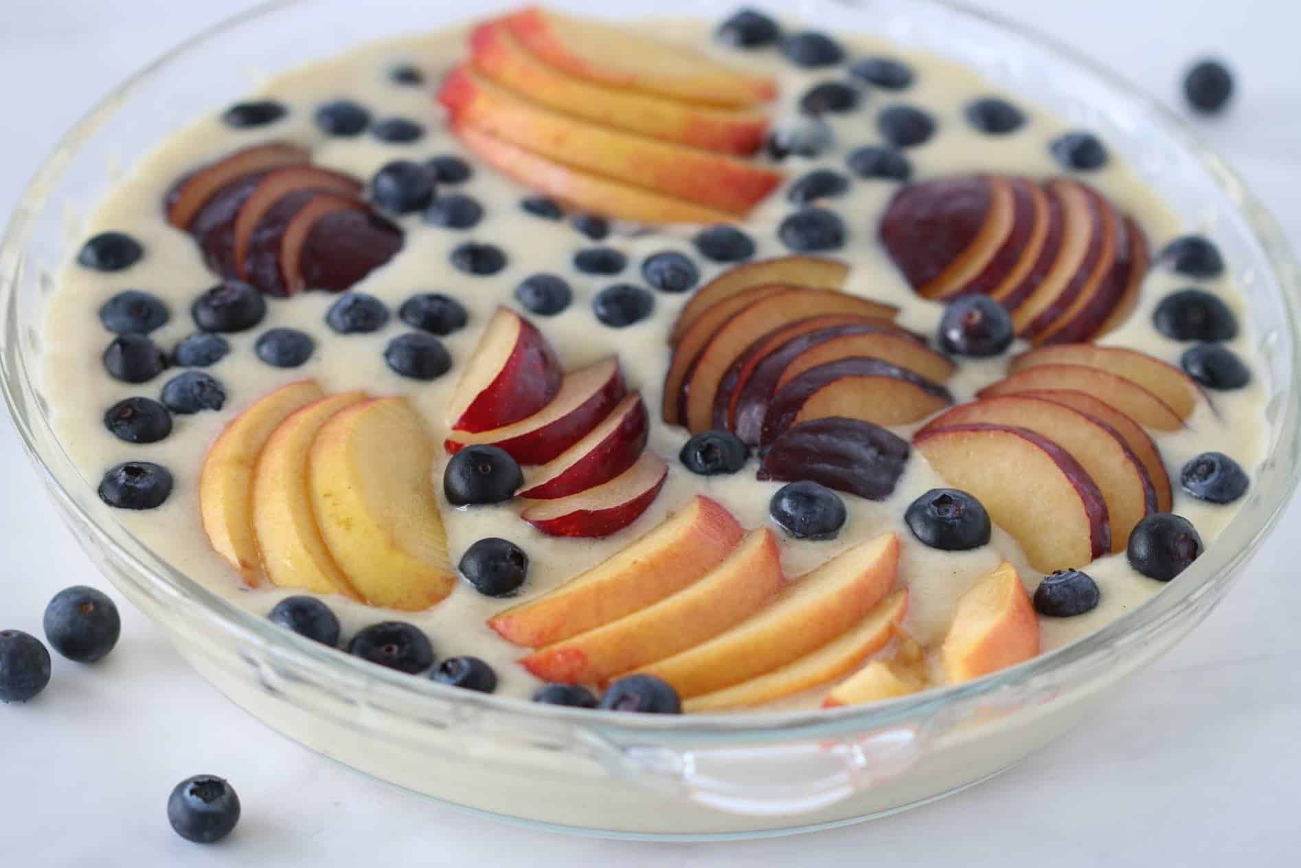 Vegan Summer Fruit Cake