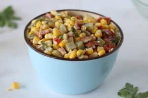 Corn Salad in a bowl