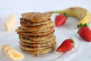 Passover Pancakes on a plate