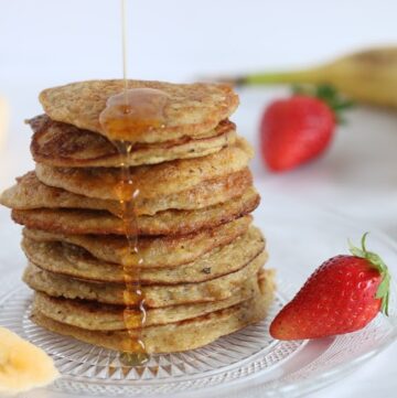Passover Pancakes on a plate